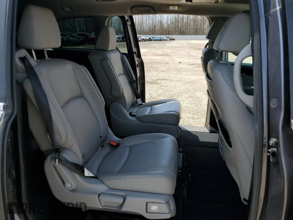 2018 Honda Odyssey EX-L with VIN 5FNRL6H73JB005389, listed as a Copart auction lot 53842505 with 125,514 mi miles and Clean Title. Bid and sale history available at carsss.com. Image 11.