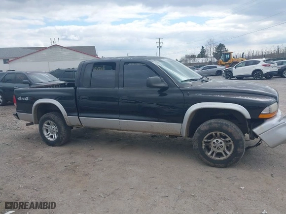 2004 Dodge Dakota SLT with VIN 1D7HG48N14S503851, listed as a IAAI auction lot 41883437 with 225,505 mi miles. Bid and sale history available at carsss.com. Image 13.