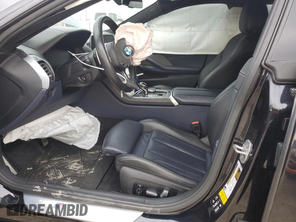 2021 BMW 8 Series M850i с VIN WBAGV8C07MCF06391, выставлен на аукционе Copart как лот 83374724 с пробегом Не указан миль и Списание • Salvage title. История ставок и продаж доступна на DreamBid. Изображение 7.