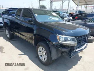 2021 Chevrolet Colorado 2WD LT z VIN 1GCHSCEAXM1260440, wystawiony jako IAAI lot #42444541 z przebiegiem 34 850 mil mil oraz . Historia ofert i sprzedaży dostępna na DreamBid. Obrazek 1.