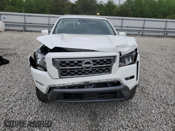2024 Nissan Frontier SL with VIN 1N6ED1EJ1RN611606, listed as a Copart auction lot 54609955 with 14,599 mi miles and Salvage title. Bid and sale history available at DreamBid. Image 5.