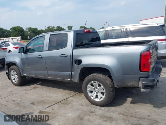 2022 Chevrolet Colorado 2WD LT with VIN 1GCGSCEN3N1308067, listed as a IAAI auction lot 42276385 with 74,665 mi miles and . Bid and sale history available at DreamBid. Image 14.