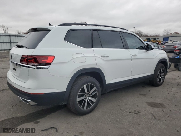 2022 Volkswagen Atlas 2.0T SE with VIN 1V2DP2CA1NC508415, listed as a Copart auction lot 81522264 with 76,624 mi miles and Salvage Title. Bid and sale history available at carsss.com. Image 3.