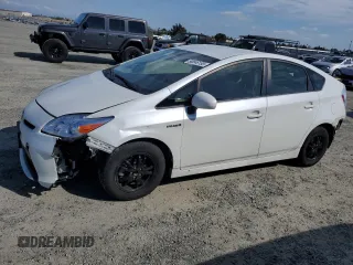 2015 Toyota Prius Four with VIN JTDKN3DU9F1972224, listed as a Copart auction lot 50846155 with 110,106 mi miles and Salvage Title. Bid and sale history available at carsss.com. Image 1.