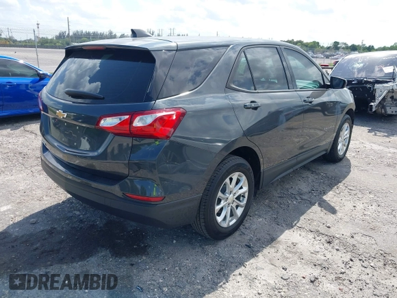 2019 Chevrolet Equinox LS with VIN 2GNAXHEV2K6302216, listed as a IAAI auction lot 41971214 with 49,004 mi miles and . Bid and sale history available at carsss.com. Image 4.