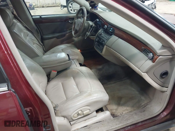 2002 Cadillac DeVille with VIN 1G6KD54Y12U214732, listed as a IAAI auction lot 42018412 with 139,474 mi miles. Bid and sale history available at carsss.com. Image 5.