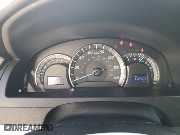 2012 Toyota Camry L with VIN 4T1BF1FK9CU025851, listed as a Copart auction lot 45694105 with 112,509 mi miles and Salvage Title. Bid and sale history available at carsss.com. Image 9.