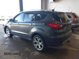 2019 Ford Escape Titanium with VIN 1FMCU9J95KUA19816, listed as a IAAI auction lot 41899819 with 71,760 mi miles and . Bid and sale history available at DreamBid. Image 3.