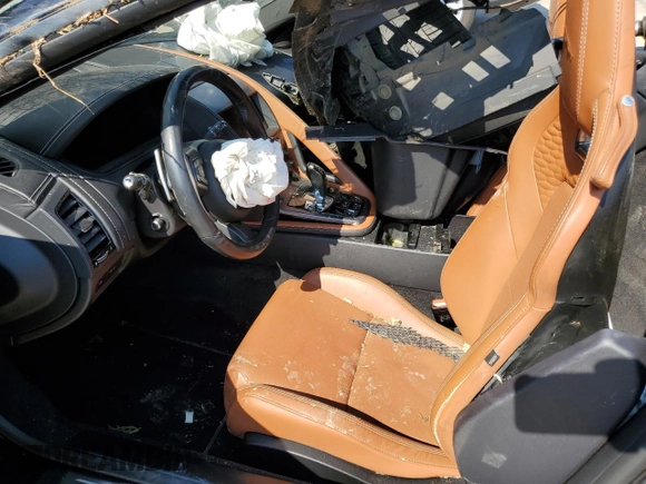 2023 Jaguar F-Type with VIN SAJD85EE8PCK82636, listed as a Copart auction lot 65414134 with Not Provided miles and Salvage Title. Bid and sale history available at DreamBid. Image 7.