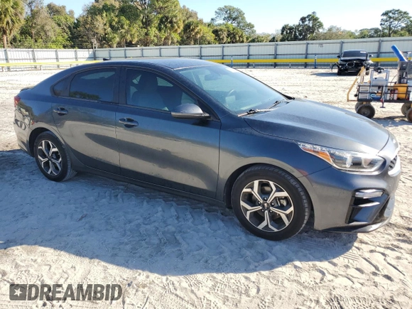 2021 Kia Forte FE with VIN 3KPF24AD1ME367676, listed as a Copart auction lot 43398475 with 46,697 mi miles and Salvage Title. Bid and sale history available at carsss.com. Image 4.