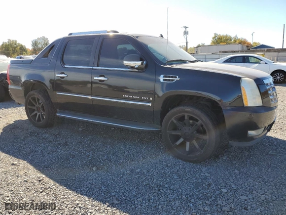2009 Cadillac Escalade EXT AWD 4dr with VIN 3GYFK22219G230194, listed as a Copart auction lot 76559144 with 0 mi miles and Salvage Title. Bid and sale history available at carsss.com. Image 4.