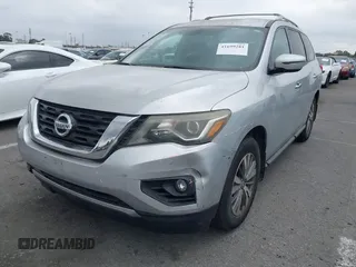 2018 Nissan Pathfinder SL with VIN 5N1DR2MN3JC674373, listed as a IAAI auction lot 41699281 with 56,254 mi miles. Bid and sale history available at carsss.com. Image 19.