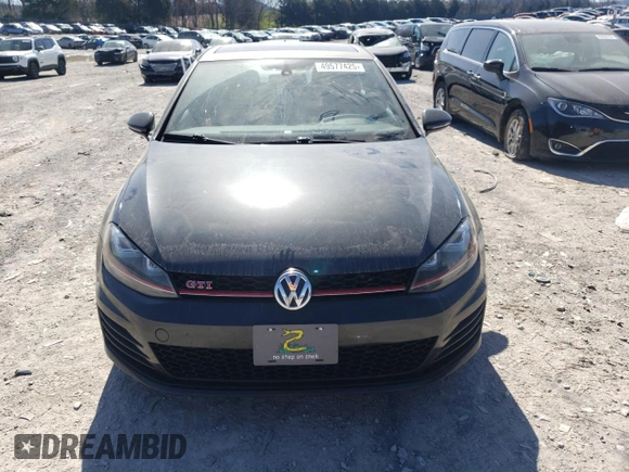2016 Volkswagen Golf GTI SE w/Performance Pkg with VIN 3VW547AU7GM054128, listed as a Copart auction lot 49577425 with 86,849 mi miles and Salvage Title. Bid and sale history available at carsss.com. Image 5.