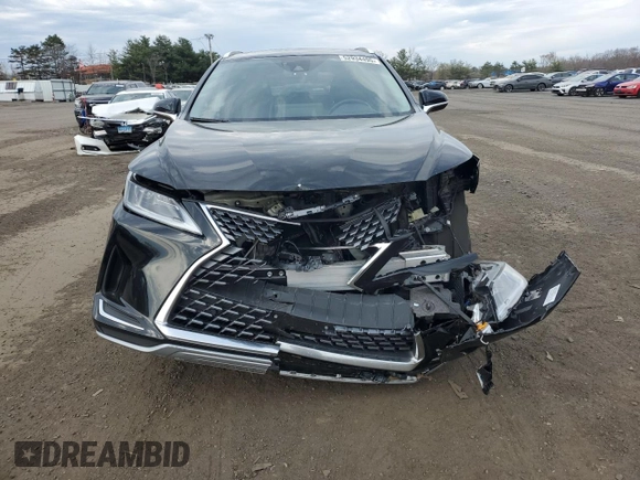 2021 Lexus RX with VIN 2T2HZMDA5MC259352, listed as a Copart auction lot 52934495 with 46,844 mi miles and Salvage Title. Bid and sale history available at carsss.com. Image 5.