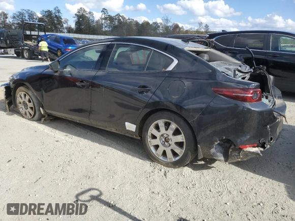 2021 Mazda 3 2.5 Turbo with VIN JM1BPBAY2M1327567, listed as a Copart auction lot 75093044 with Not Provided miles and Non Repairable. Bid and sale history available at DreamBid. Image 2.