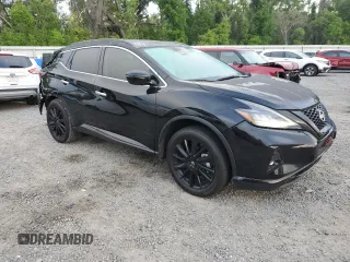 2023 Nissan Murano SV with VIN 5N1AZ2BJ8PC102954, listed as a Copart auction lot 51410225 with 37,538 mi miles and Non Repairable. Bid and sale history available at DreamBid. Image 4.