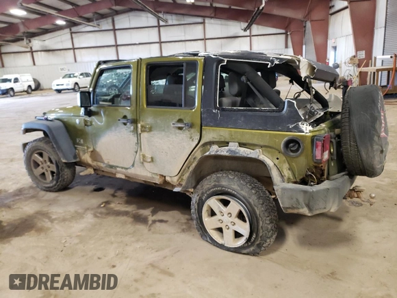 2008 Jeep Wrangler Unlimited X with VIN 1J4GA391X8L582895, listed as a Copart auction lot 53780455 with 253,251 mi miles and Clean Title. Bid and sale history available at carsss.com. Image 2.