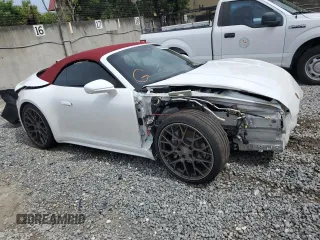 2021 Porsche 911 Carrera with VIN WP0CA2A96MS239226, listed as a Copart auction lot 60892643 with 17,195 mi miles. Bid and sale history available at carsss.com. Image 4.