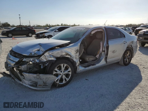 2012 Ford Fusion SE with VIN 3FAHP0HG0CR154640, listed as a Copart auction lot 44767775 with 94,206 mi miles and Salvage Title. Bid and sale history available at DreamBid. Image 1.