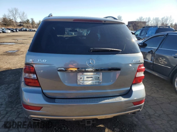 2011 Mercedes-Benz M 350 with VIN 4JGBB8GB3BA730227, listed as a Copart auction lot 51086735 with Not Provided miles and Salvage Title. Bid and sale history available at DreamBid. Image 6.