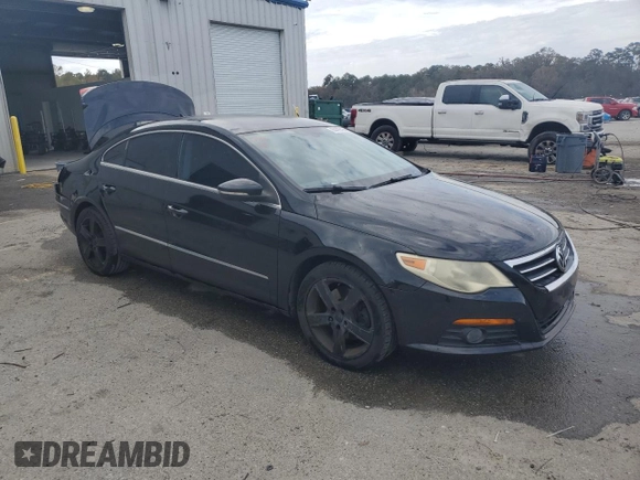 2010 Volkswagen CC with VIN WVWMP9AN4AE555128, listed as a Copart auction lot 84416424 with 127,288 mi miles and Salvage Title. Bid and sale history available at DreamBid. Image 4.