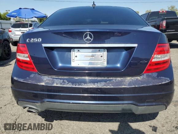 2012 Mercedes-Benz C 250 Sport with VIN WDDGF4HB6CR214751, listed as a Copart auction lot 61271155 with 133,097 mi miles and Clean title. Bid and sale history available at DreamBid. Image 6.