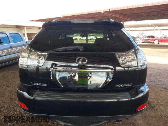 2008 Lexus RX with VIN 2T2HK31UX8C072143, listed as a IAAI auction lot 41788431 with 163,364 mi miles. Bid and sale history available at carsss.com. Image 16.