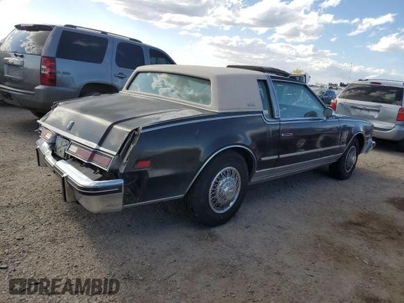 1984 Oldsmobile Toronado with VIN 1G3AZ57Y2EE316321, listed as a Copart auction lot 53278175 with 750,968 mi miles and Salvage Title. Bid and sale history available at DreamBid. Image 3.