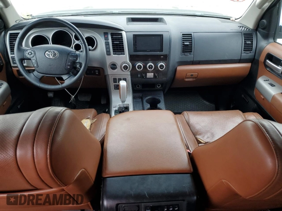 2008 Toyota Sequoia Platinum with VIN 5TDBY67A78S009399, listed as a Copart auction lot 52885125 with 137,569 mi miles and Clean Title. Bid and sale history available at carsss.com. Image 8.