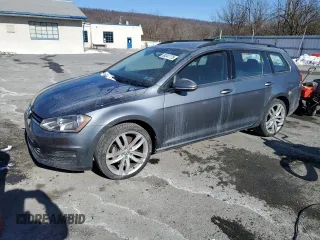 2016 Volkswagen Golf SportWagen TSI S with VIN 3VWC17AU6GM514203, listed as a Copart auction lot 89341775 with 134,090 mi miles and Salvage Title. Bid and sale history available at carsss.com. Image 1.