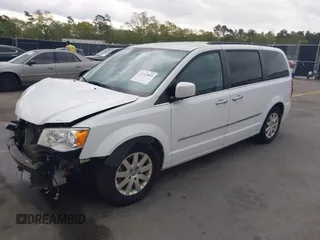 2016 Chrysler Town & Country Touring with VIN 2C4RC1BG8GR255414, listed as a IAAI auction lot 41915805 with 93,286 mi miles. Bid and sale history available at carsss.com. Image 2.