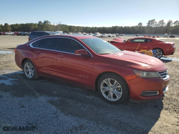 2014 Chevrolet Impala LT with VIN 2G1115SLXE9182060, listed as a Copart auction lot 42378485 with 160,758 mi miles and Salvage Title. Bid and sale history available at carsss.com. Image 4.