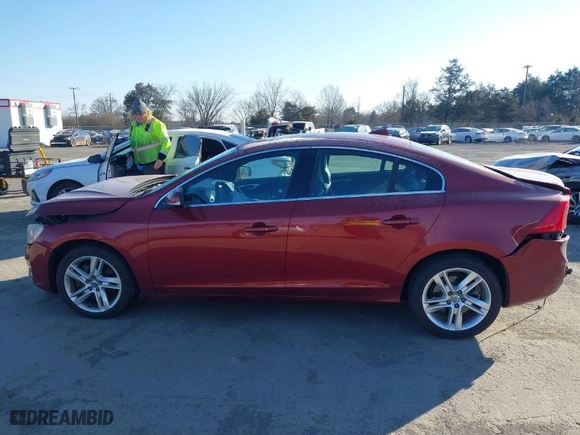 2015 Volvo S60 T5 Premier with VIN YV1612TK2F1357371, listed as a IAAI auction lot 41705565 with 94,861 mi miles. Bid and sale history available at carsss.com. Image 14.