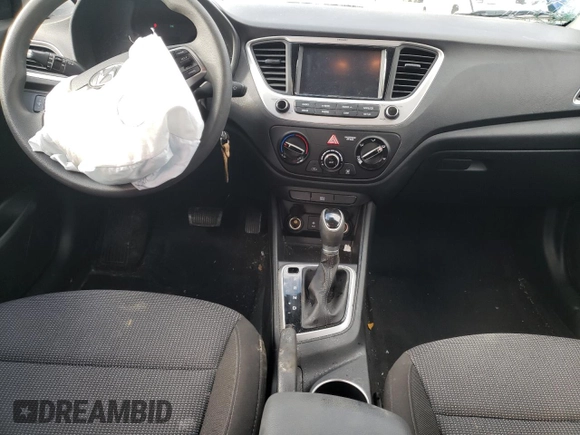 2022 Hyundai Accent SEL with VIN 3KPC24A62NE164737, listed as a Copart auction lot 38278023 with 17,520 mi miles. Bid and sale history available at carsss.com. Image 8.