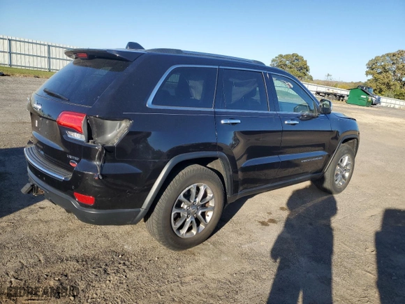 2015 Jeep Grand Cherokee Limited with VIN 1C4RJFBG5FC955000, listed as a Copart auction lot 76796674 with 122,156 mi miles and Clean Title. Bid and sale history available at carsss.com. Image 3.