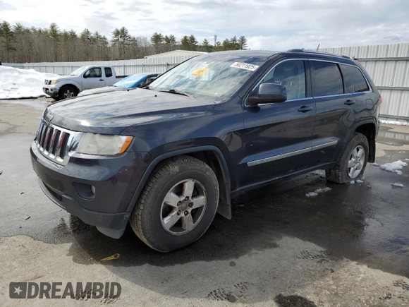2013 Jeep Grand Cherokee Laredo with VIN 1C4RJFAG4DC505515, listed as a Copart auction lot 50211925 with 0 mi miles and Salvage Title. Bid and sale history available at carsss.com. Image 1.