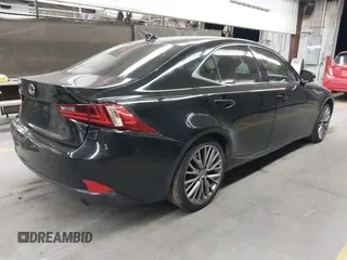 2015 Lexus IS 250 with VIN JTHCF1D25F5025063, listed as a IAAI auction lot 42727110 with 74,056 mi miles and . Bid and sale history available at DreamBid. Image 4.