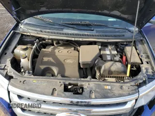 2013 Ford Edge SEL with VIN 2FMDK4JC6DBE27078, listed as a Copart auction lot 46593035 with 64,526 mi miles and Salvage Title. Bid and sale history available at carsss.com. Image 12.