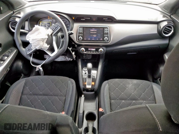 2018 Nissan Kicks SV with VIN 3N1CP5CU5JL502935, listed as a Copart auction lot 56126525 with 49,519 mi miles and Salvage title. Bid and sale history available at DreamBid. Image 8.