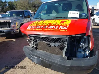 2018 Chevrolet Express Cargo Van with VIN 1GCWGAFP4J1286284, listed as a IAAI auction lot 41640914 with 98,691 mi miles. Bid and sale history available at carsss.com. Image 11.