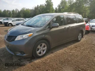 2011 Toyota Sienna with VIN 5TDZK3DC7BS149013, listed as a Copart auction lot 62540755 with 309,806 mi miles and Salvage title. Bid and sale history available at DreamBid. Image 1.