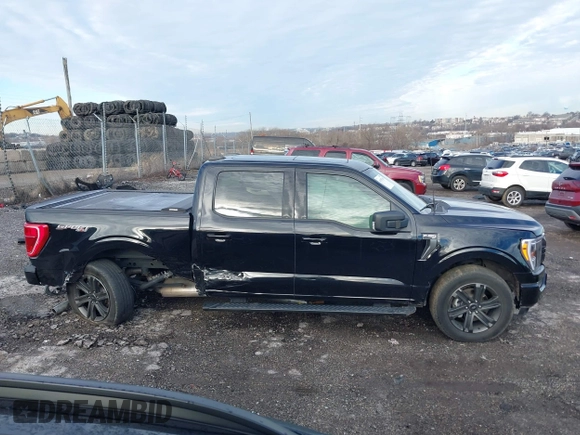2021 Ford F-150 XL with VIN 1FTEW1EP6MFB74979, listed as a IAAI auction lot 41187461 with 59,707 mi miles. Bid and sale history available at carsss.com. Image 13.