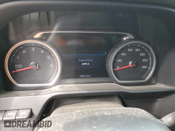 2019 Chevrolet Silverado 1500 High Country with VIN 1GCUYHEL5KZ119544, listed as a Copart auction lot 46828985 with 68,872 mi miles and Salvage Title. Bid and sale history available at carsss.com. Image 9.