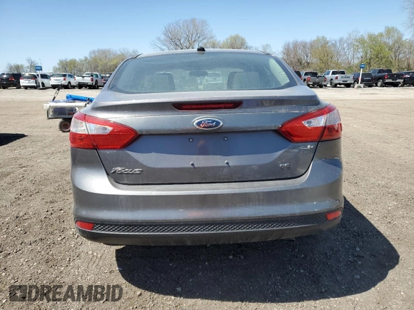 2012 Ford Focus SE with VIN 1FAHP3F23CL243982, listed as a Copart auction lot 52801055 with 143,695 mi miles and Salvage Title. Bid and sale history available at carsss.com. Image 6.