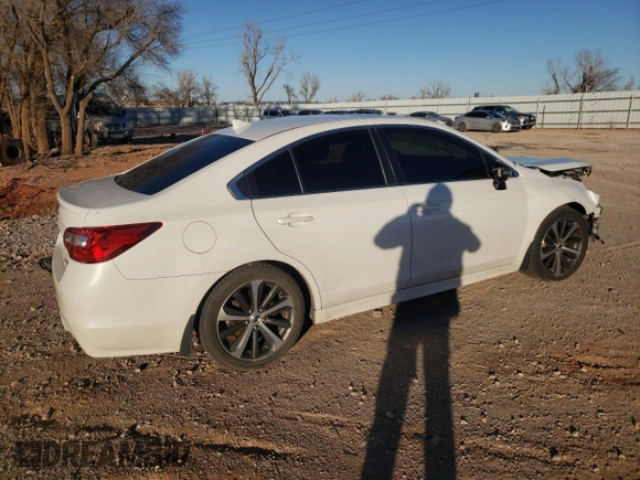 2017 Subaru Legacy Limited with VIN 4S3BNAN64H3013518, listed as a Copart auction lot 37397623 with 0 mi miles. Bid and sale history available at carsss.com. Image 3.