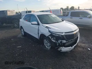 2022 Chevrolet Equinox LT with VIN 3GNAXKEV8NL259157, listed as a IAAI auction lot 42066917 with 38,206 mi miles and . Bid and sale history available at DreamBid. Image 1.