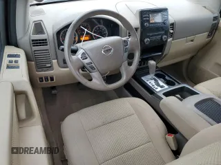 2014 Nissan Titan SV with VIN 1N6AA0CAXEN514113, listed as a Copart auction lot 53114095 with 32,135 mi miles and Salvage title. Bid and sale history available at DreamBid. Image 8.