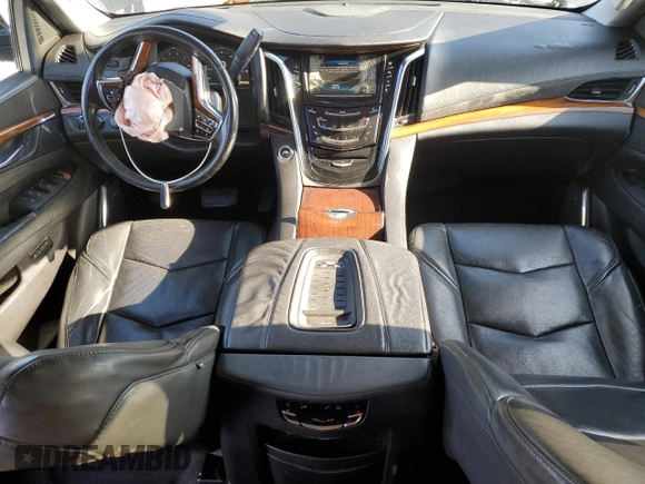 2015 Cadillac Escalade ESV Luxury z VIN 1GYS4SKJ5FR554888, wystawiony jako Copart lot #42372885 z przebiegiem 163 495 mil mil oraz Szkody całkowita. Historia ofert i sprzedaży dostępna na DreamBid. Obrazek 8.