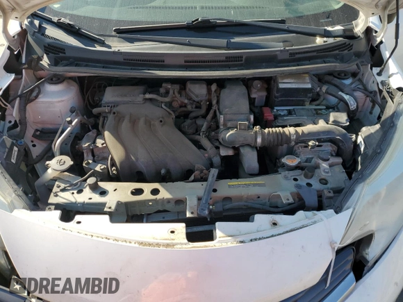 2014 Nissan Note S with VIN 3N1CE2CP1EL417529, listed as a Copart auction lot 53250805 with Not Provided miles and Salvage Title. Bid and sale history available at DreamBid. Image 12.
