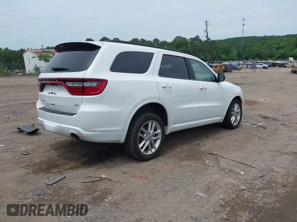 2024 Dodge Durango GT Plus z VIN 1C4RDJDG3RC237862, wystawiony jako IAAI lot #42215978 z przebiegiem 28 392 mil mil oraz . Historia ofert i sprzedaży dostępna na DreamBid. Obrazek 4.